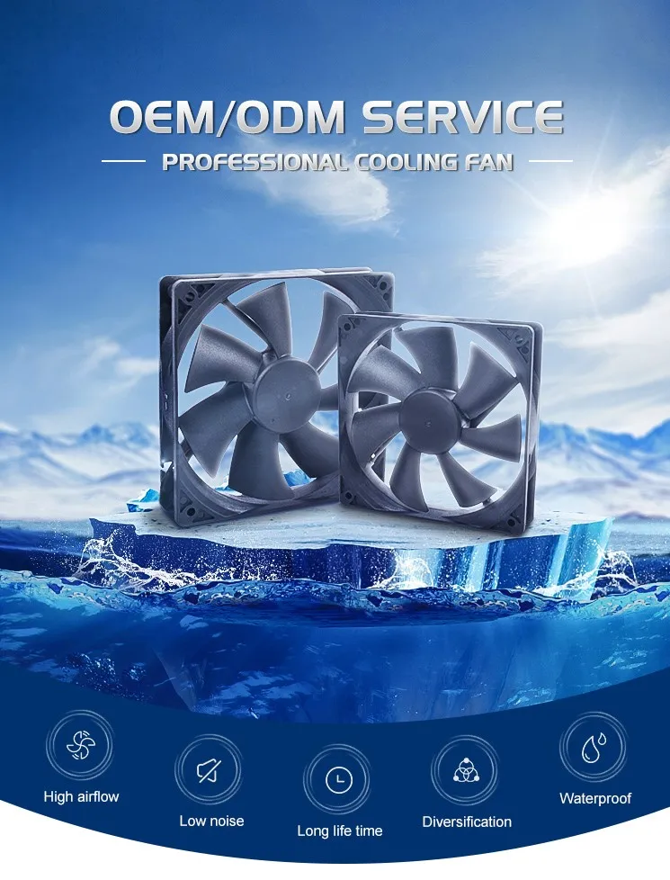 Axial Flow Fan, 18060, 180x180x60mm, 180mm, 60mm - detail 2