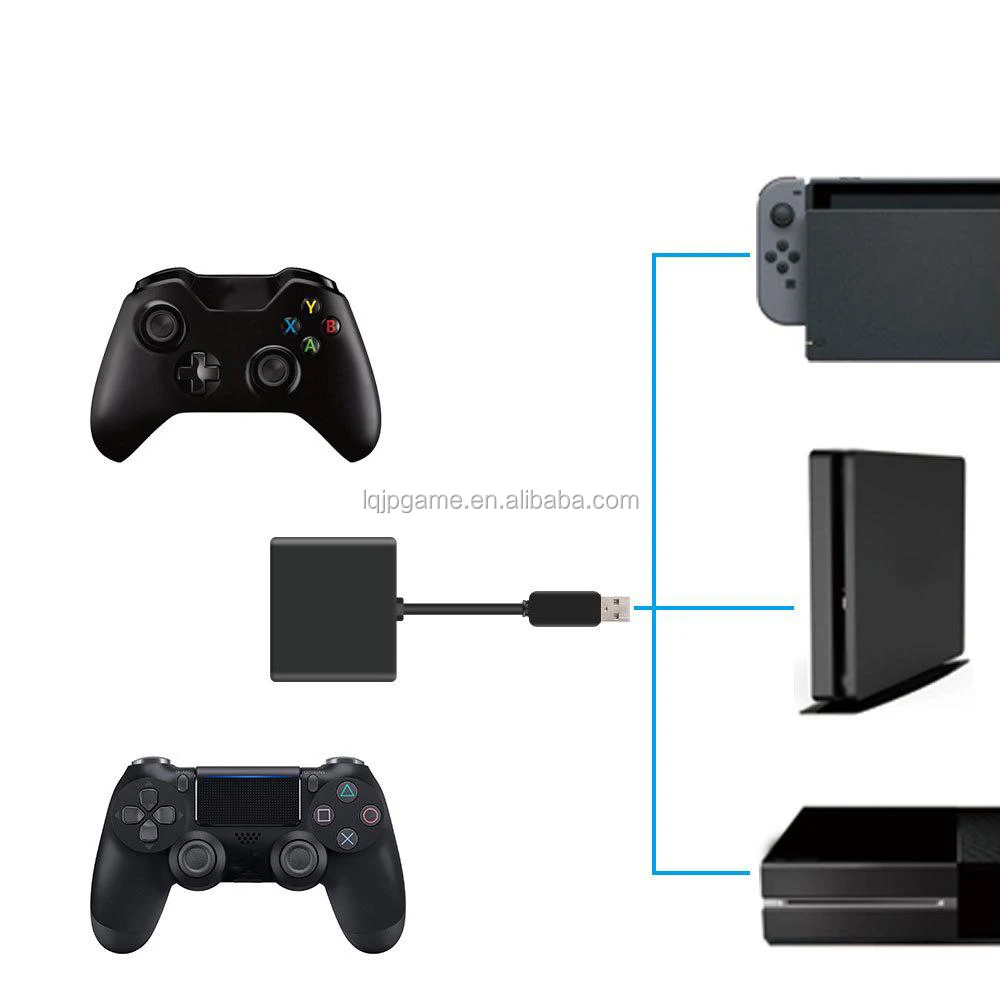 For PS4 Keyboard and Mouse Converter Adapter for XBOX ONE/PS4/Nintendo Switch