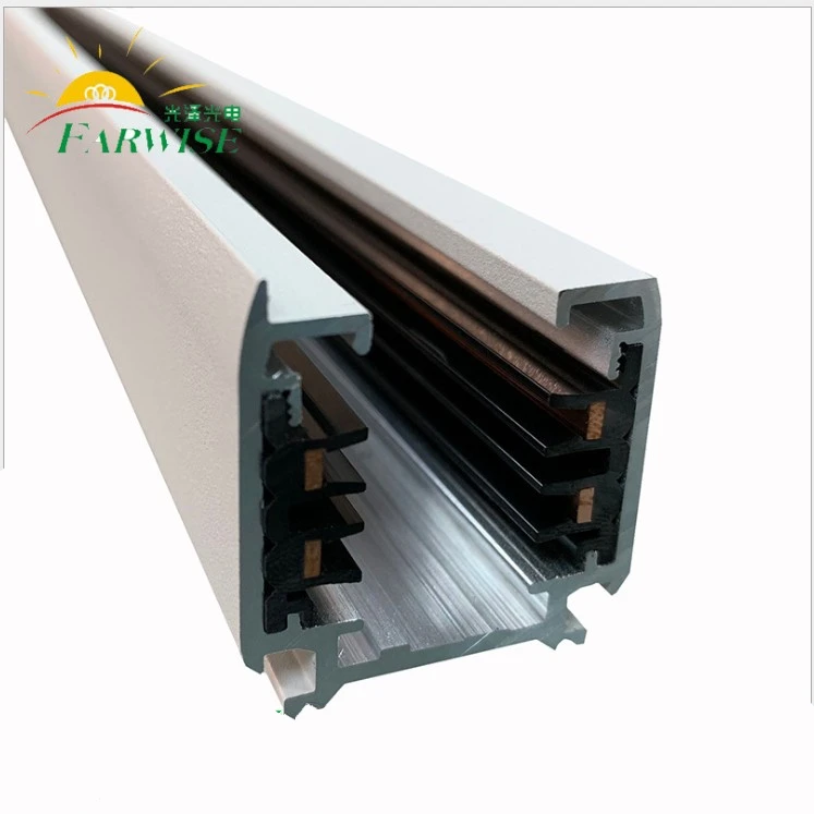 Track light fittings Track Lighting Base Accessories White Black 20pcs