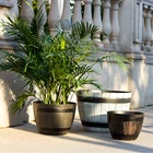 Planters Pots Garden Planter Wooden High Quality Plastic Garden Farm Wooden Planters Flower Pots