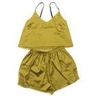 Sleepwear Top Selling Quality Designer Silk Shorts Pajamas Set Women Summer Short Sleeve Night Sexy 2 Piece Satin Sleepwear