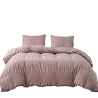 Seersucker Bedding Bedsheet 2021 Best Quality Polyester Luxury Seersucker Bedding Set Bedsheet
