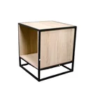 Square Table New Style Modern Square Wooden Wooden Side Table