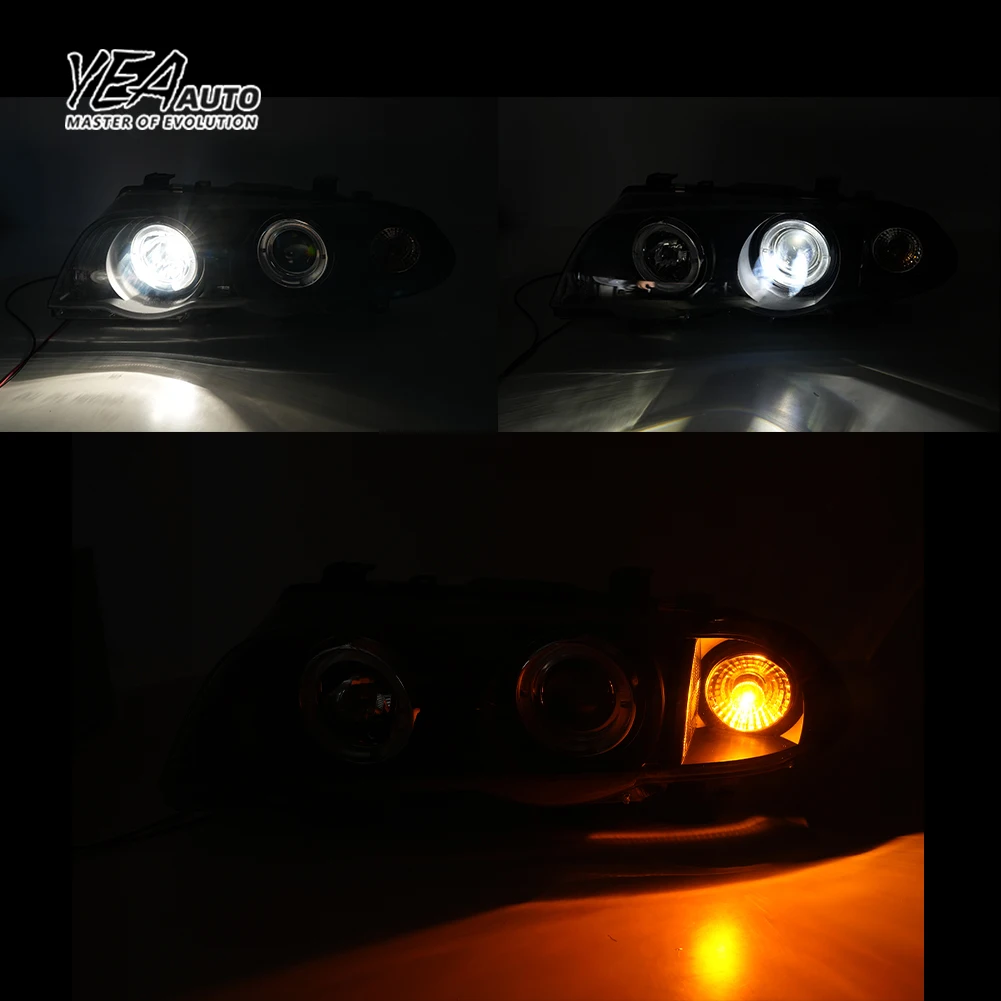 product fit for bmw 3 series e46 4 door sedan 1998 2002 modified led headlight front light plug and play-8