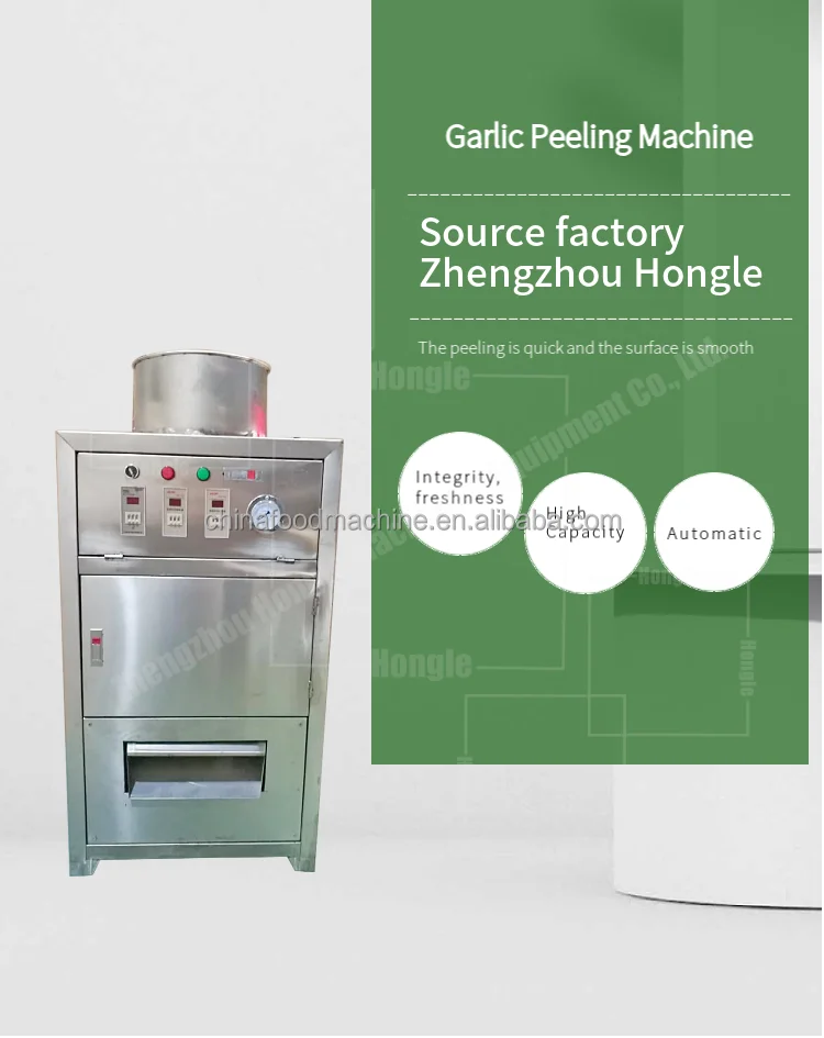 1000 Kg/H Smart Newest Design Garlic Peeler Machine Full-Automatic Commercial Garlic and Ginger Peeling Machine Price manufacture