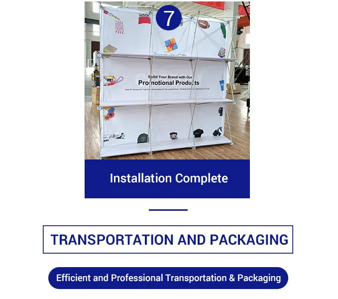 Customized Aluminum Alloy Pop-Up Display Stand for Trade Shows Hee5a36a5e46a40bea015866af4ebe985K