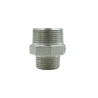 Fitting Steel 316l Pipe Fitting Stainless Steel Ss 304 316L Forging Male Thread BPS NPT Hexagon Reducing Nipple