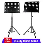 Metal Music Sheet Music Stand Classic Metal Adjustable Foldable Orchestra Music Sheet Stand For Musician