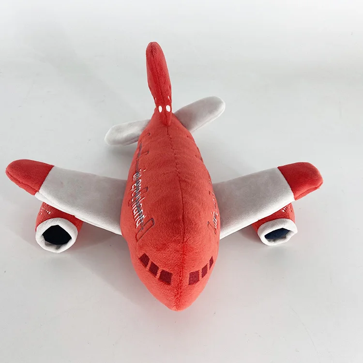 Most Popular Promotional Gifts Custom Design Lovely Cute Design Cartoon Plush Toys Plane