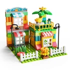 Blocks 100pcs Amazon Hot Sale Action Figure DIY Building Blocks Mini Bricks Toys Set Style Plastic Material Type