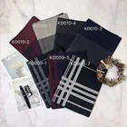 Mens Scarf Neat/geometrymen Pattern Scarf Men's 100% Fine Acrylic Plaid Knit Long Cashmere Mens Scarf