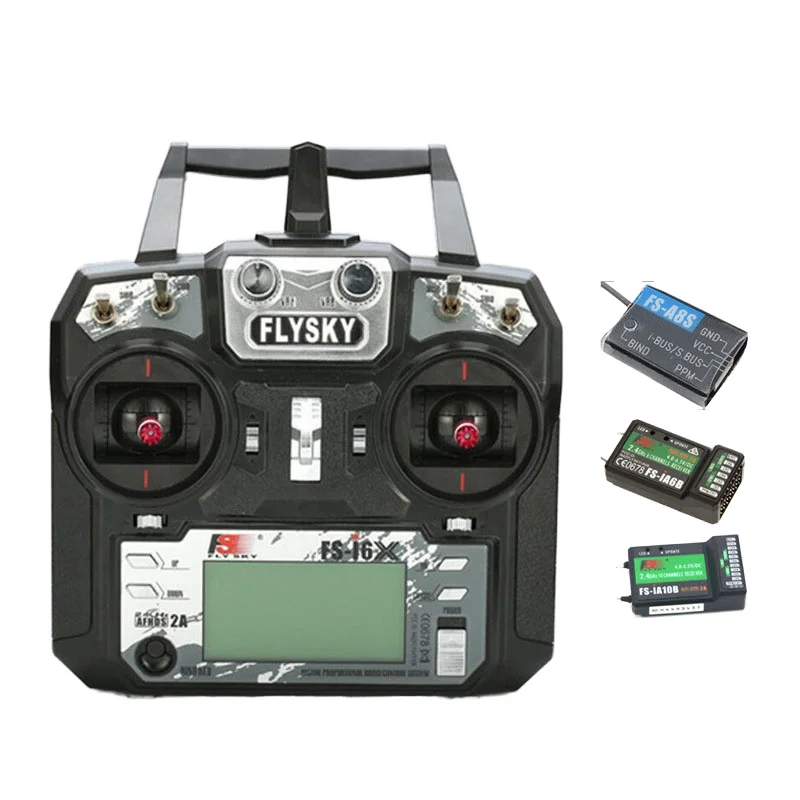 Trasmettitore radio FlySky FS I6X 10CH 2.4GHz AFHDS 2A RC per accessori FPV RC Drone Robot 0