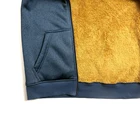 New Style Custom Logo Men's Knitted Cationic Fleece Outdoor Sport Jacket