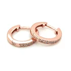 Hoop Earrings Earrings Clip On Hoop Earring Rose Gold Color Clip On Hoop Earrings Jewelry For Women 2020
