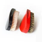 Factory Price Custom Wave Brush Boar Bristle Wooden Beard Hair Palm 360 Wave Brush