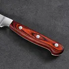 Premium Family Premium OEM Pakkawood German 4116 Steel 6 Pieces Steak Knife Set For Family