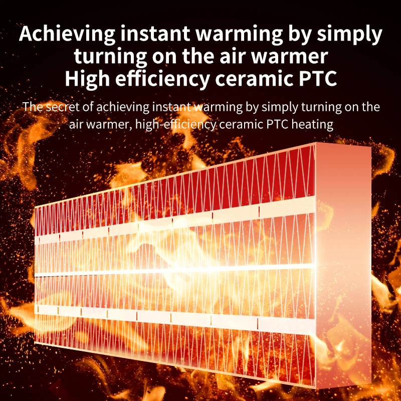 Portable Heater, 1500W, PTC - detail 4