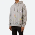 Hoodies Custom Hoodie OEM Streetwear High Quality Hoodies Custom Label Oversized French Terry Paint Splatter Hoodie