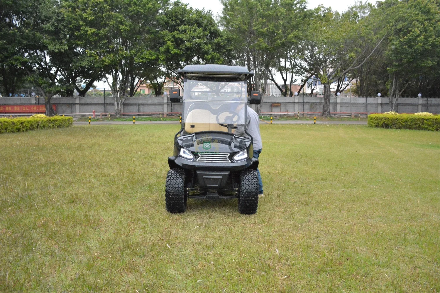 GML-H2+2 Electric Lifted Golf Cart 48v battery 2 seats mini electric car