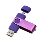 Usb Boyi 2 IN 1 OTG USB Flash Drive 128GB 64GB 32GB 16GB 8GB 4GB USB2.0 Pendrive For Phone And PC