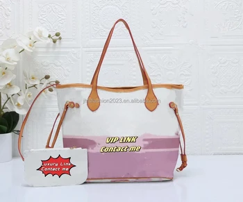Wholesale high quality luxury designer handbag famous brand tote bags women handbags ladies purse sets