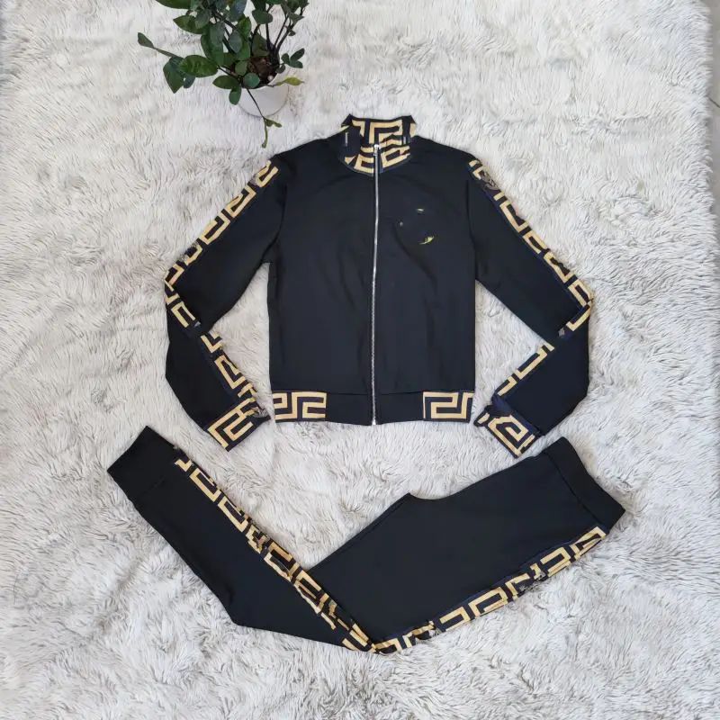 Hot selling Embroidered women's two-piece set woman clothes 2022 trending good quality Casual women brand clothing