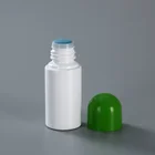 Pp Care Eco Friendly White Empty Pp Pe Plastic Roll On Bottles For Personal Care