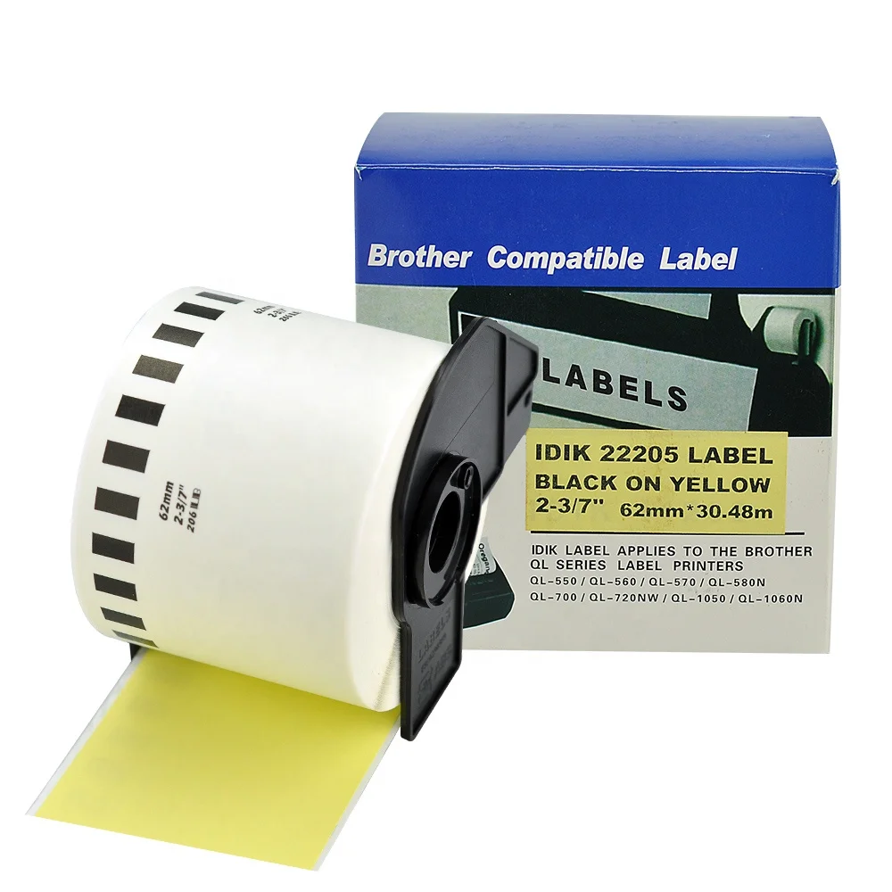 Rollo Brother Para Impresora Ql700 10 Piezas— Abonitos.mx