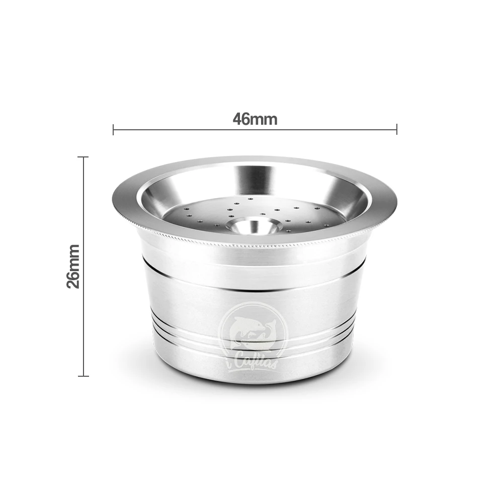 Cápsulas De Café Reutilizables De Acero,Taza De Café Para K-fee Caffitaly  Con Cuchara De Plástico,Cepillo De Limpieza,Anillos De Silicona - Buy  Cápsula De Café Botella De Recarga,Filtro De Café Taza,Cápsula De Café