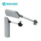 Cabinet Door Door Stay TOPCENT Cabinet Door Lifting System Support Cushioning Hydraulic Flap Stay