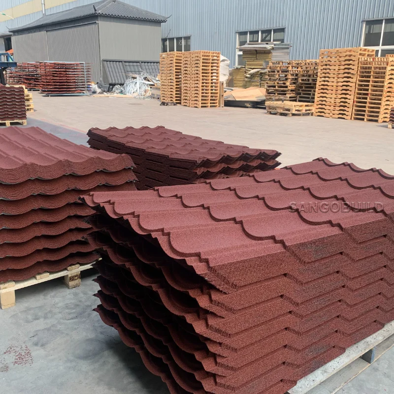 Sangobuild India Slate Roof Materials Sheets Long Span Color Stone