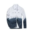 Jacket Jackets Whlesale Custom Casual Denim Jacket Men Ombre Button Up Denim Men's Jackets Coats Summer Jacket For Men