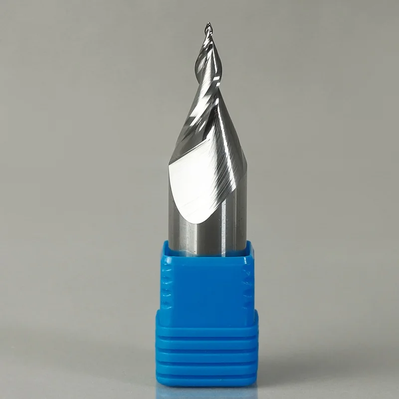 12mm SHK Two Flutes Spiral CNC Mini Channel Letters Cutter Tool Luminous Word Processing Engraving Tools with ODM & OEM Support 2