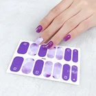 Nail Cover Mixed 2021 Popular Nail Art Nail Decals Full Cover Shiny Glitter Nail Stickers