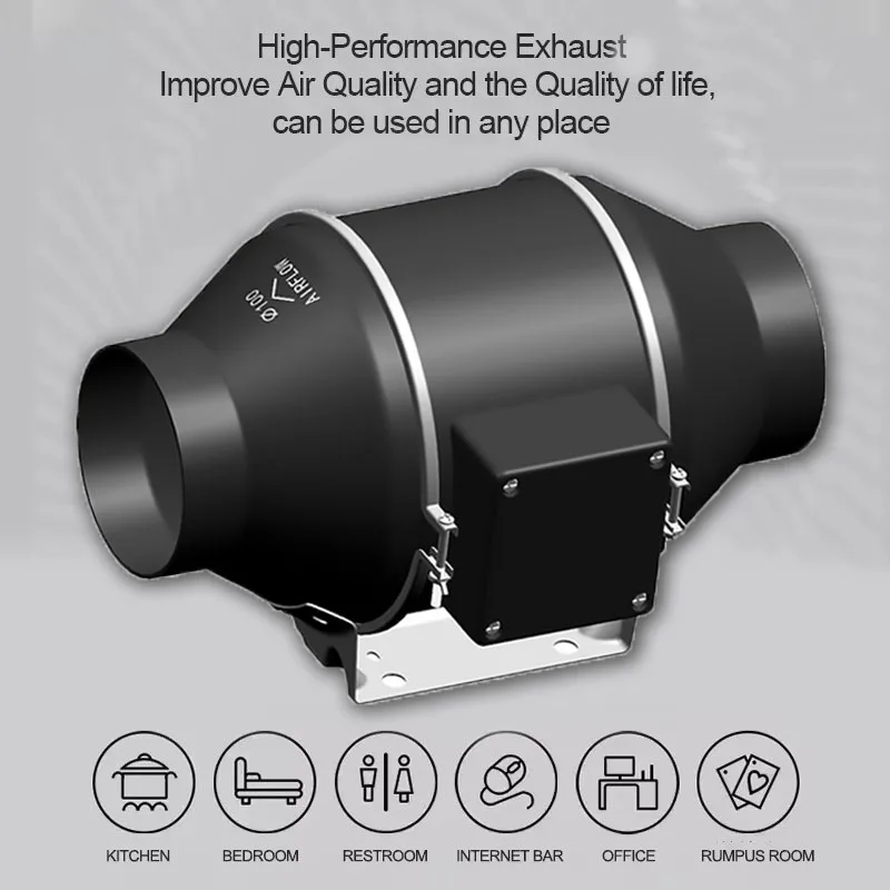 Duct Fan Boosters, 212CFM, 30W - detail 22