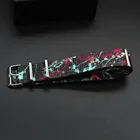 1 Watch Iwatch Nato Strap Unisex Changeable 1 Piece Nato Strap 20mm Custom Print Watch Band For Iwatch