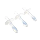 Silicone Teether Baby Factoy Customization Silicone Transparent Baby Teether Molar Stick