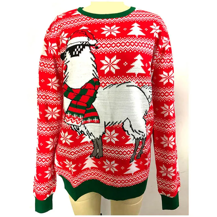 Unisex Ugly Christmas Xmas Pullover 