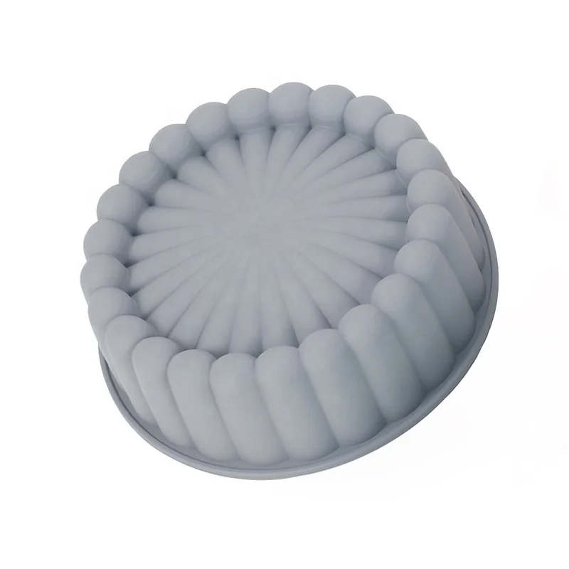 BPA free Food grade silicone Cake Mold Round high temperature resistant DIY Charlotte Baking Pan silicone airfryer basket