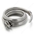 Snake Bangle Amazon Hot Selling Fashion Snake Shape Bracelet Multilayer Bangle Women's Party Jewelry