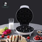Small Toasted Round Portable Professional Grill Stainless Steel Multifunctional Waffle Donut And Sandwich Maker