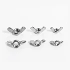 Nut JM Brand DIN315 M4 M5 M6 M8 M10 M12 304 Stainless Steel Locking Butterfly Nut Wing Nut