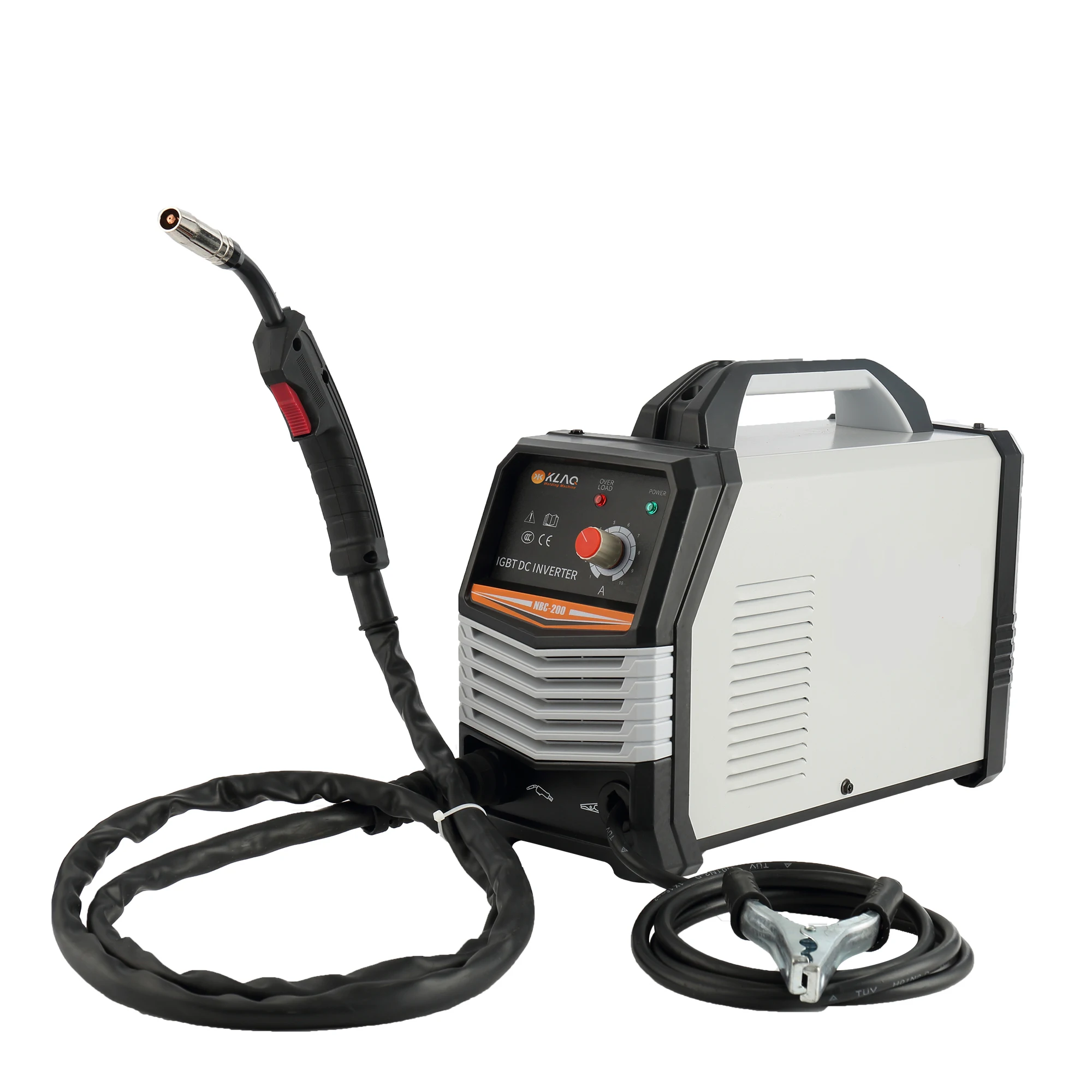 Stable Quality Factory Manufactured DC Inverter MMA Welding Machine Model NBC 200 for Automotive Use with Air-Cooled Gun details