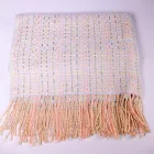 Woven Scarf Long New Other Scarves Shawls Woven Scarf Check Long Soft Tassel Scarf Winter Hats