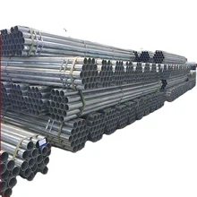 Hot Dip Galvanized Round Steel Pipe / GI Pipe Pre Galvanized Steel Pipe Galvanized Tube For Construction