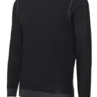 2 Pullover Vanise 2 Colors Yarns Melange Effect Men Sweater O-neck Pullover Fit Slim Fashion