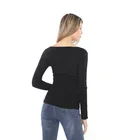 Long Women Sexy Strapless One-word Neck Strapless Clavicle Long Sleeve Sweater Women New Style 2021OEM