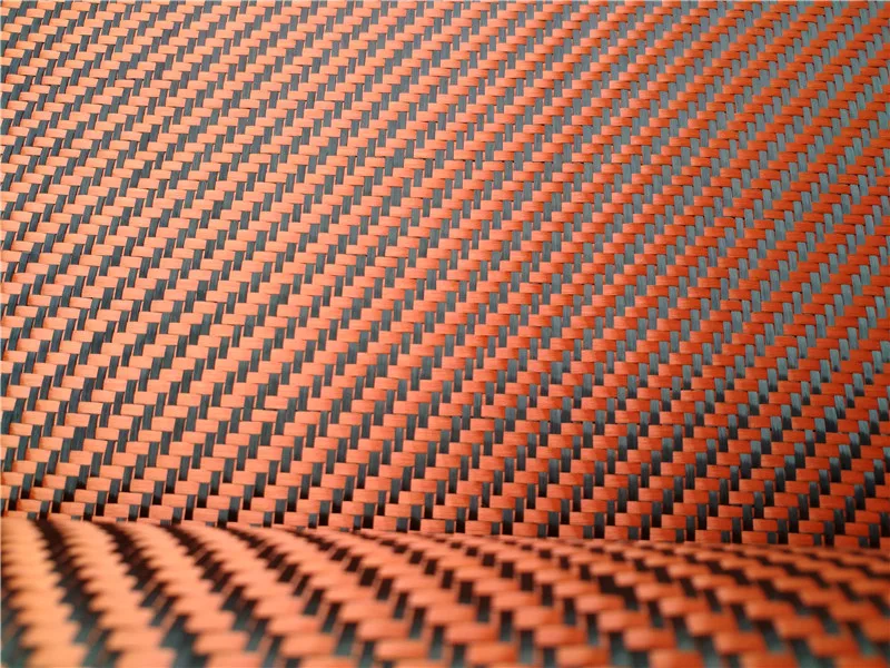 Colorful Carbon Fiber Fabric Flame Retardant Woven Durable for Car Outdoor Use Colorful Carbon Fiber Fabric Flame Retardant Woven Durable for Car Outdoor Use