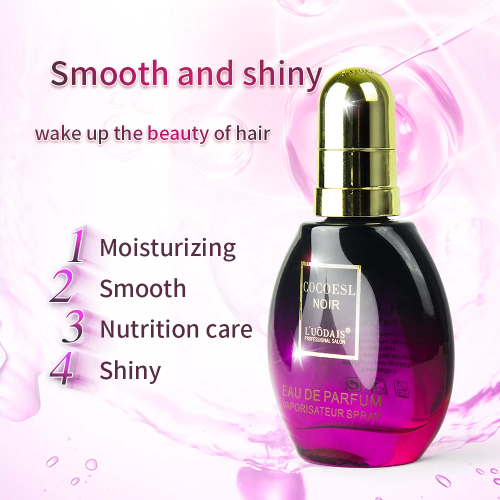 wholesale in stock smooth perfume hair essential oil hair oil