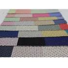 Popular Polyester Nylon Blend Fabric Colorful Stripe Woven Fabric For Shoes Bags